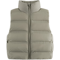 Seamless gluing] Mark Jenny boys and girls mountain style outdoor ultra-light warm down jacket vest winter wear 241575