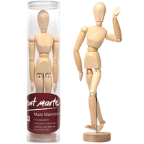 Montmartre painting wooden doll joints human hand sketch painting model flexible movable jewelry ornaments