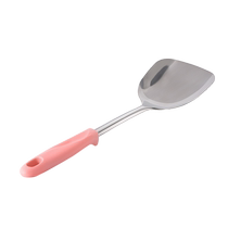 Tajia wonderful stainless steel spatula thickened 304 long handle spatula environmentally friendly uncoated cooking spatula 1 piece