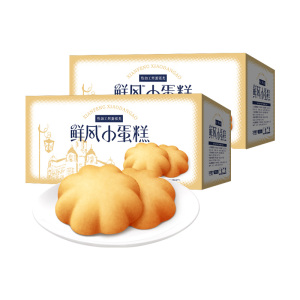 达利园糕点鲜风小蛋糕1000g*2箱