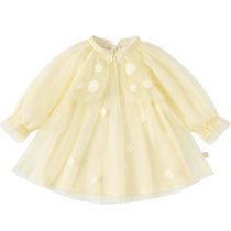 () David Bella Childrens Clothing 2024 Spring New Childrens Dress Skirt Girls Princess Dress