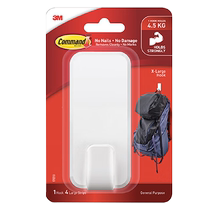 3M coat hooks without punching holes for hanging clothes on the wall sticky hooks without punching holes behind the door large white 1 piece