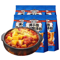 Manxiaobao Guizhou Sour Soup Noodles 351g*6 bags of instant rice noodles hot and sour vermicelli red sour soup hot pot noodles