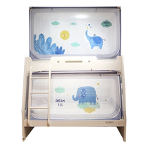 Catman child bed mosquito net 2024 new household ladder bed 1 2 meters bunk bed 1 5 childrens anti-fall bunk bed