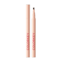 Colachis two-pronged ultra-fine eyebrow pencil is waterproof long-lasting non-fading and has clear roots for women.