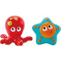 Hape ensemble de jeu étoile de mer jouet apaisant pour le bain 18 mois nourrissons et jeunes enfants garçons et filles pulvérisent de leau et jouent avec de leau