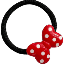 Rasharia Red Bow Clip Hair Rope Cute Girls Bangs Clip BB Clip Girls Hairpin Side Clip Hair Accessories