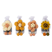 Bamboo rhyme cartoon flower charcoal bag formaldehyde deodorization test reagent new home decoration freshener air purification artifact