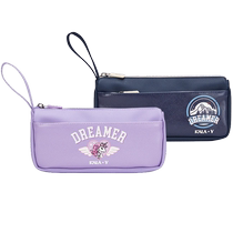 Kara Sheep primary school student pencil case cartoon cute waterproof PU leather large capacity multi-compartment easy storage antibacterial pencil case