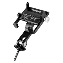 Permanent bicycle mobile phone holder for riding shockproof fixed mountain bike road bike electric bike motorcycle riding