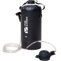 Mu Gaodi exquisite camping portable large-capacity shower bag outdoor simple bathing and sun bathing water bag MF