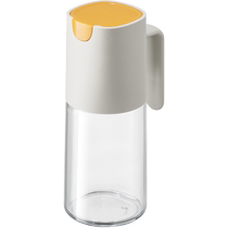 Modern housewife automatic opening and closing glass oil pot without hanging oil tank pot home kitchen oil bottle soy sauce vinegar seasoning bottle