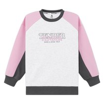 Zuoxi girls sweatshirt suit autumn 2024 new childrens primary school childrens clothing jeans girls spring bottoming shirt