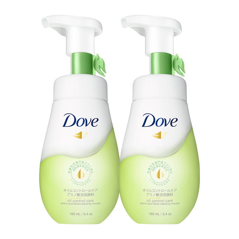 Dove/多芬净油柔嫩洁面泡泡160ml*2