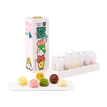 Holiland Iceberg Lava Matcha Chocolate Flavor 1 box Mini Lianmeng 1 box pastry combination snacks and desserts