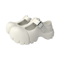 Chikoku Mecha Marie Crocs Womens Thick-soled Summer Small Fragrance Sandals Increased Versatile Outdoor Beach Shoes