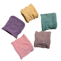 HOUYA 5 jacquard high-elasticity and durable hair rope hair ties with ponytail rubber bands for women to tie hair rope headwear