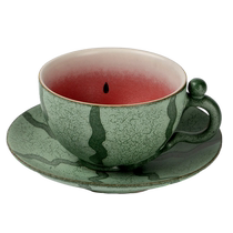 Wanqiantang coffee cup ceramic office cup high-end ladies office bubble creative tea cup top guagua