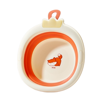 Linda Mommy newborn baby folding washbasin can be hung portable washbasin childrens butt washing small basin