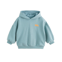 Mark Jenny boys and girls loose hooded letter sports sweatshirt childrens top coat autumn new style 241296