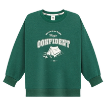 Zuoxi Boys Mountain Series Outdoor Contrast Color Sweatshirt Pullover Crisp and Casual