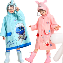 Mumeng childrens raincoat boys and girls 2024 new kindergarten boys primary school children lightweight baby poncho