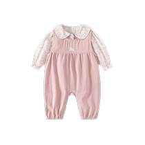 Banxidi Girls Suits Autumn Clothes 2024 New Style Childrens Overalls Baby Shirts Spring and Autumn Baby Clothes