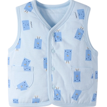 Shubeiyi baby vest autumn and winter baby quilted vest spring and autumn outer wear for boys and girls warm waistcoat childrens vest