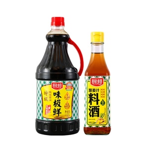 厨邦味极鲜酱油1.63L+厨邦葱姜汁料酒