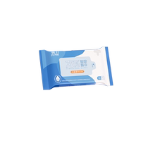 Junri 75% alcohol wet wipes sanitary wipes portable pack special wet wipes for home cleaning 10 pumps