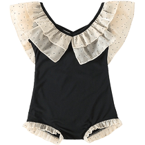 Yuyingfang Girls Swimsuit Summer Girls Fashion One-piece Swimsuit Middle and Large Children Senior Summer Seaside Boxer Swimsuit