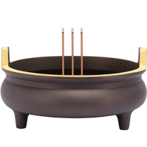 Incense burner pure brass large wire incense burner sandalwood burner for Buddha burning incense burner home indoor worship incense burner burning incense burner