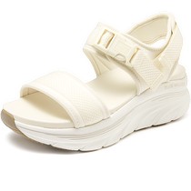 Skechers womens thick-soled casual fashion sandals are comfortable breathable and easy to put on and take off