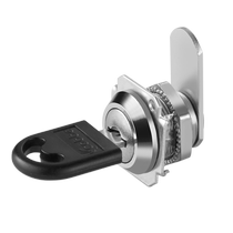 Kabei desk drawer lock wardrobe door lock old-fashioned triple lock iron file cabinet lock open anti-theft home