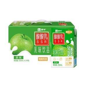 包邮！蒙牛酸酸乳原味乳味饮品24盒