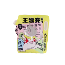 Wang Meili Rice Plant Tofu Antibacterial Cat Litter 2 5kg 10 catties Packed Water Absorbent Non-stick Bottom Deodorizing Low Dust