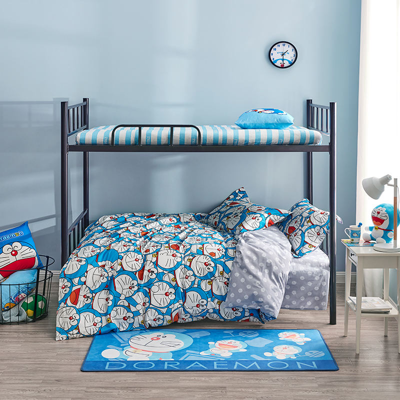Lovo 乐蜗家纺 哆啦A梦全棉床品3件套 多重优惠折后￥119起包邮