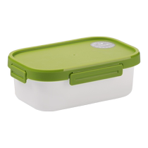 Camellia crisper microwave large-capacity double-separated sealed lunch box divided food-grade lunch box take-out meal