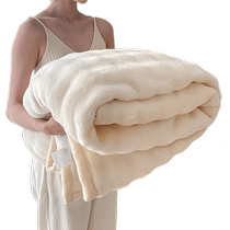 Imitation rabbit plush milk bubble fur blanket cover blanket summer cool quilt small quilt nap office rabbit velvet thickened winter