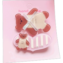 Rasharia childrens hair clip broken hair artifact girl girl duckbill clip girl hair clip baby bangs clip girl summer