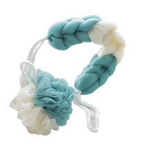 HOUYA large size bath ball bath ball flower bath rub back rub foaming bath flower rub bath towel