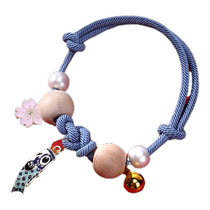 Cat repellent collar dog collar cat bell camphor wood flea and anti-lice pet jewelry necklace supplies