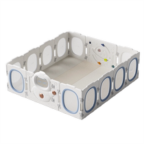 Manlon Robot Gaming Fence Baby Guard Rail Baby Children Indoor Home Living Room Crawl Mat Fence