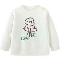 (Same style in the mall) Mini Balabala soft and waxy autumn new warm sweater for boys and girls and children