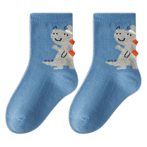 Calamela IP co-branded gift box for boys medium and large children comfortable cotton mid-tube socks original cartoon animal childrens socks