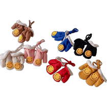 Childrens gloves are thickened and warm in winter for babies and infants to sleep and freeze-proof for newborns and toddlers 0-1-3 years old and one year old cotton small