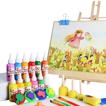 Zhaixiaoxian гуашь детский набор инструментов для рисования ученики начальной школы нетоксичная акварель гуашь полный набор