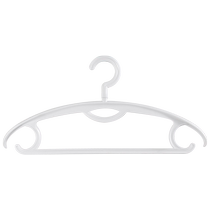 Japanese House Story Clothes Rack Seamless Home Clothes Drying Support Wide Shoulder Storage Anti-Shoulder Angle Sliding Clothes Drying Rack