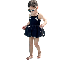 Yuyingfang girls summer bow strap swimsuit childrens princess skirt swimsuit little girl summer dress Korean version