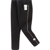 巴拉巴拉童装女童打底裤加绒加厚儿童裤子秋冬新款小童宝宝潮